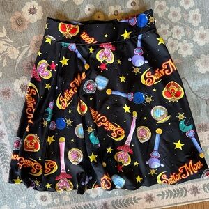 Hot Topic Sailor Moon Skater Skirt
